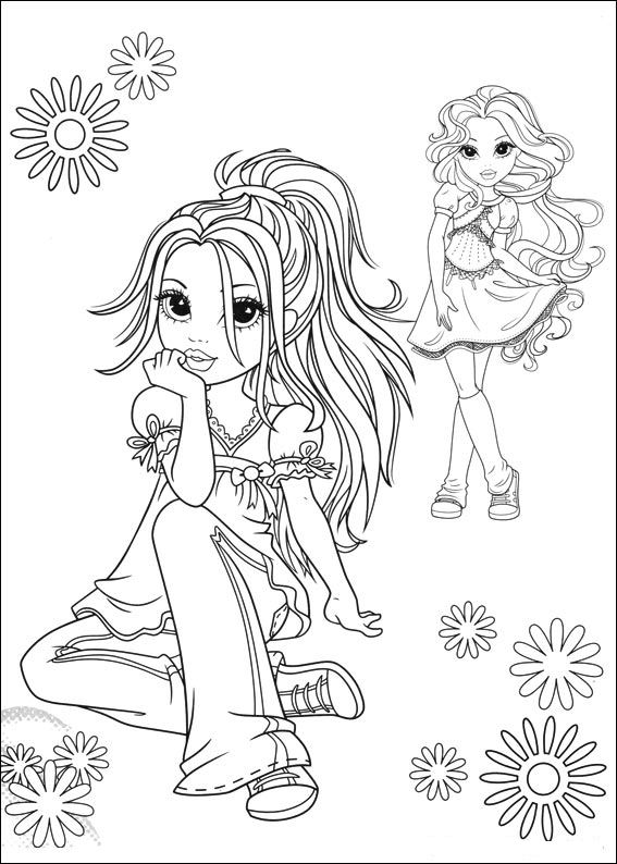 Kids-n-fun.com | 11 coloring pages of Moxie Girlz